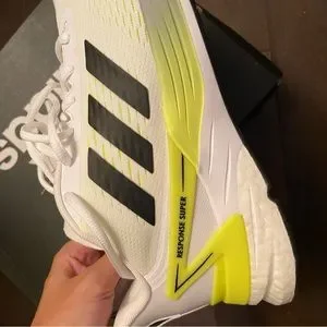 adidas | Shoes | Nwt Adidas Whiteneon Yellow Athletic 